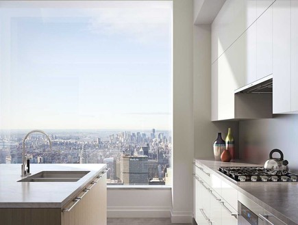 הבניין הגבוה בניו יורק, מטבח (צילום: הדמיה: copyright dbox for CIM Group & Macklowe Properties)