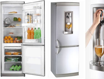 מקררים, כסוף קולאז, homepub refrigerator (צילום: homepub refrigerator)