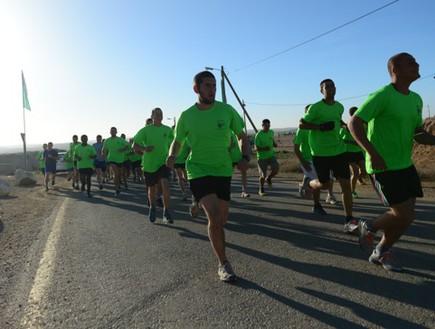 מירוץ באח נחל (צילום: דובר צה