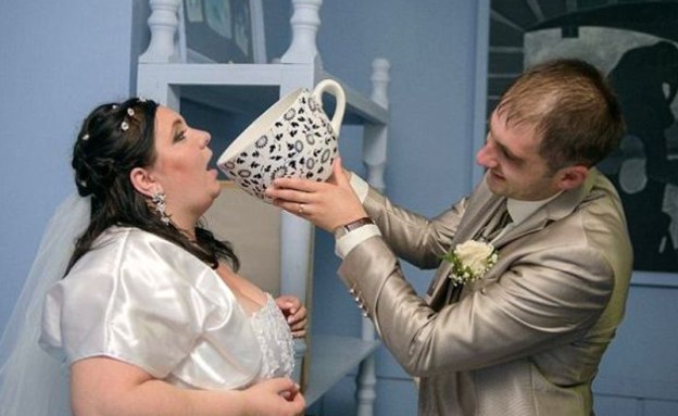 חתונות רוסיות (צילום: dailymail.co.uk)