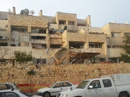 הבניין בו אירע הפיצוץ. ארכיון (צילום: חדשות 2)