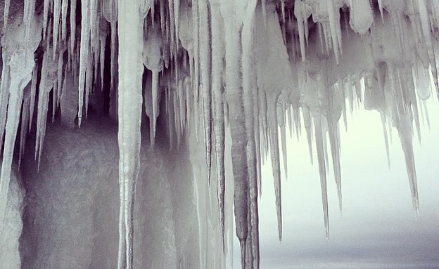נטיפים, מערת הקרח בויסקונסין