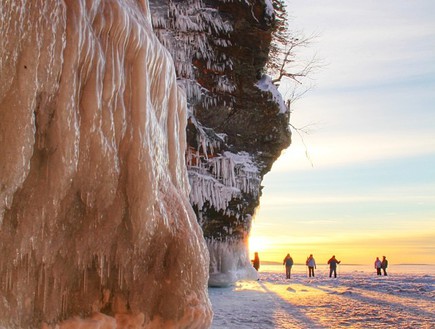 עוד מערת הקרח בויסקונסין (צילום: Instagram user: mc_angela)