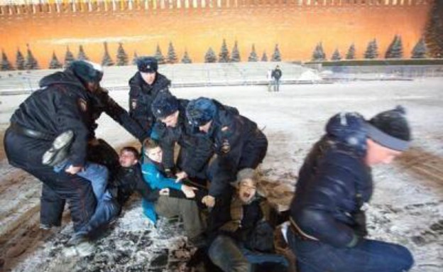  מעצרים ברוסיה (צילום: אימג'בנק/GettyImages, getty images)