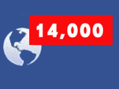 14,000 התראות פייסבוק