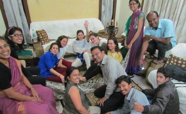 שליחות בהודו (צילום: באדיבות מכללת ספיר)