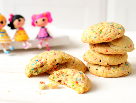 עוגיות קונפטי  (צילום: שרית נובק - מיס פטל, mako אוכל)
