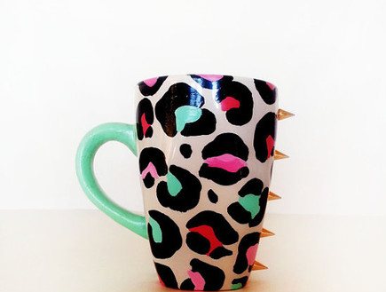 etsy כוסות קפה, שפתיים קיפוד (צילום: etsy)
