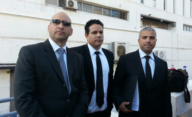 צוות עורכי הדין של חגי פליסיאן (צילום: חדשות2)