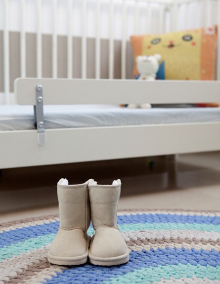 לימור לריאה, חדר תינוק נעליים גובה (צילום: הגר דופלט)