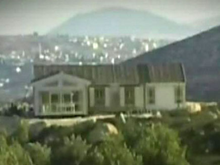 הבית במאחז קידה (צילום: חדשות 2)