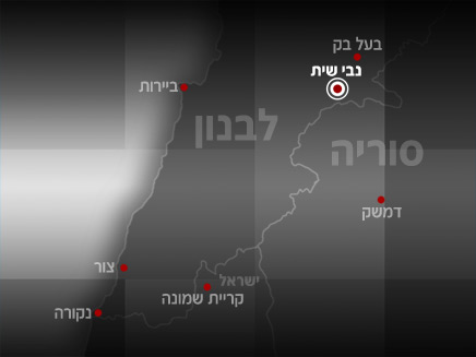מפת האזור שהותקף על פי הדיווח (צילום: חדשות 2)
