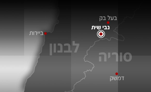 מפת האזור שהותקף על פי הדיווח (צילום: חדשות 2)
