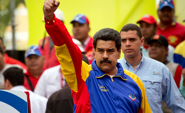נשיא ונצואלה, ניקולס מאדורו (צילום: AP)