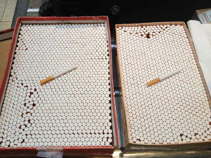 הברחת סיגריות (צילום: מכס נתב