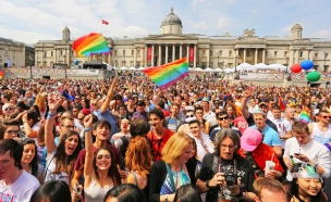 מצעד הגאווה בלונדון. (צילום: אימג'בנק/GettyImages, getty images)
