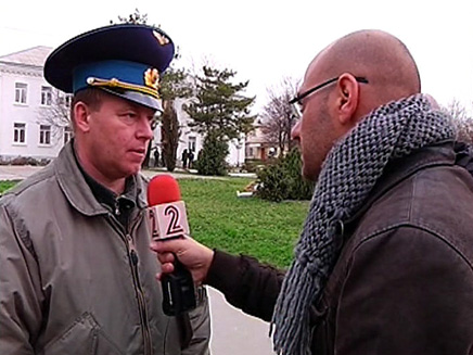 צפו בראיון של המפקד האוקראיני לפני שנעלם (צילום: חדשות 2)