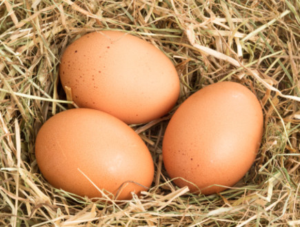 שלוש ביצים (צילום: Thinkstock)