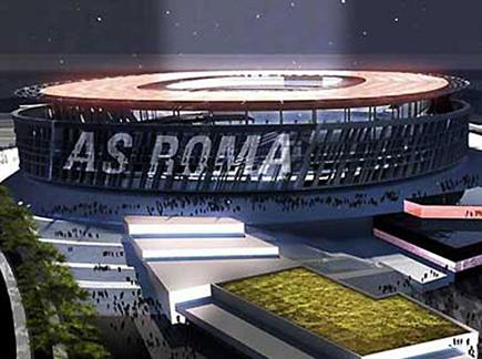 סטדיו דלה רומא, יהיה מוכן בזמן? (האתר הרשמי) (צילום: ספורט 5)