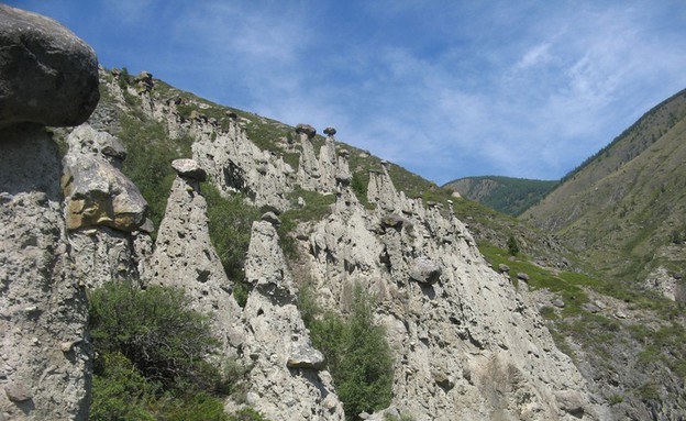 סלעים שנראים כמו פטריות סלעים שנראים כמו פטריות