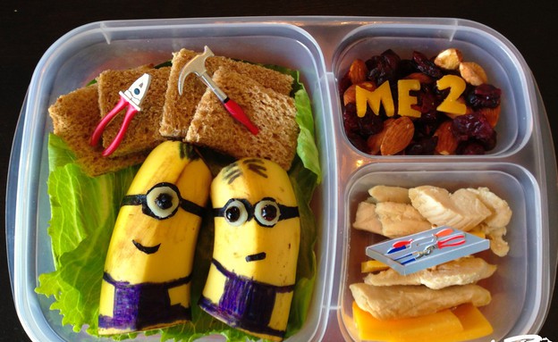 קופסאות האוכל של בו קופרון (צילום: מתוך האתר lunchboxdad.com)