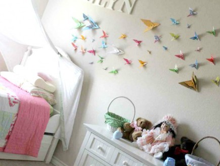 חדרי ילדים, פרפרים (צילום: 3Dbutterflies)