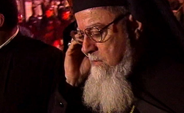 הארכיבישוף אליאס שקור (צילום: חדשות 2)