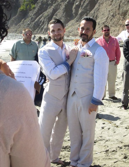 דני פינטאורו התחתן (צילום: סטיבן לה ויין / grapevine.pr)