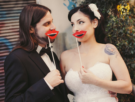 חתונת הגיקים יוגב ועינב צילום: אורי מרשנסקי (צילום: אורי מרשנסקי)