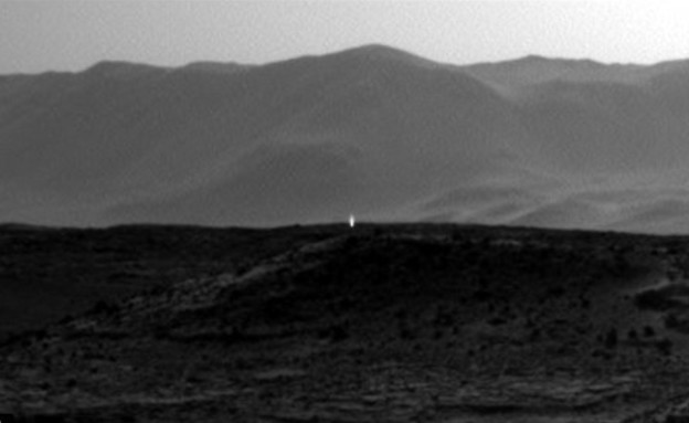 אור במאדים (צילום: נאס"א)