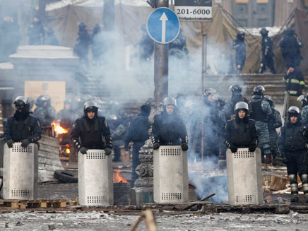 המהומות מתרחבות, אוקראינה (צילום: רויטרס)