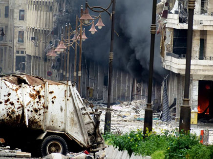 שוב תקיפה כימית בדמשק? (צילום: AP)