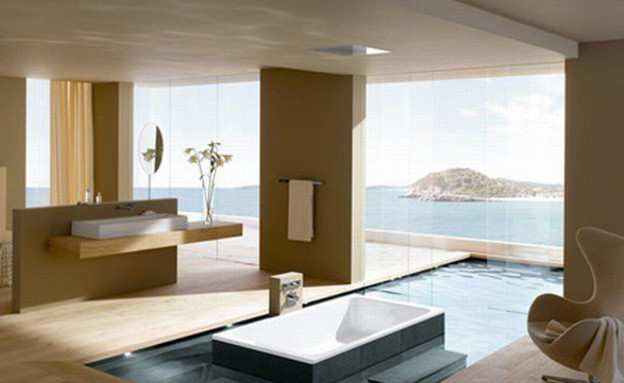 22-אמבטיות עם נוף, האמבטיה_ממשיכה_מבפנים_אל_המרפסת (צילום: www.kaldewei.us)