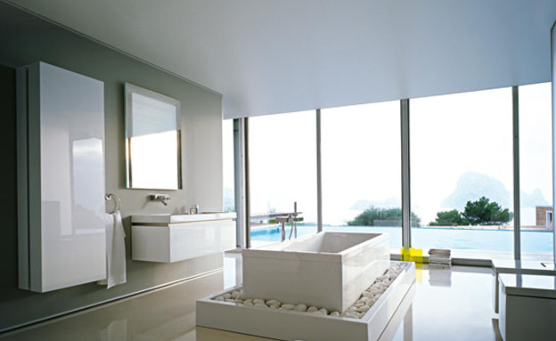 25-אמבטיות עם נוף, מראה_מודרני_ויוקרתי_ללא_קישוטים.www.duravit.us (צילום: www.duravit.us)
