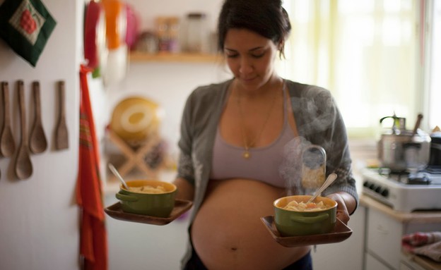 צילומי היריון ביתיים (צילום: מוריאל פיסלזון)