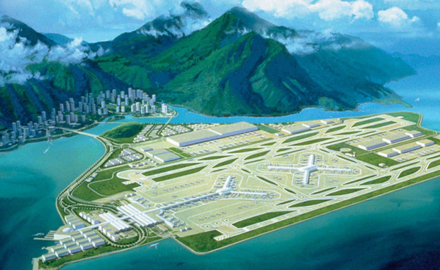 הונג קונג, איים מלאכותיים (צילום: www.hok.com)