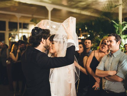 החתונה של מריה ורועי (צילום: לירון אראל)