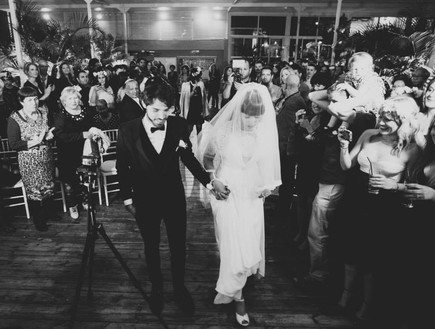החתונה של מריה ורועי (צילום: לירון אראל)