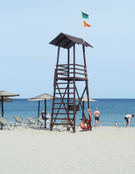 החוף הפרטי של מלון כרתה, טיול כרתים (2) (צילום:  שמעון איפרגן)