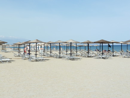 החוף הפרטי של מלון כרתה, טיול כרתים (צילום:  שמעון איפרגן)