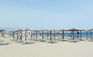 החוף הפרטי של מלון כרתה, טיול כרתים (צילום:  שמעון איפרגן)