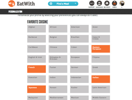 הכי בעולם 11, איירביאנבי מסעדות פרופיל (צילום: צילום מסך מתוך eatwith.com)