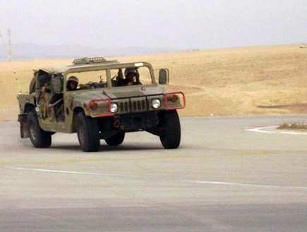 רכב צבאי (צילום: דובר צה