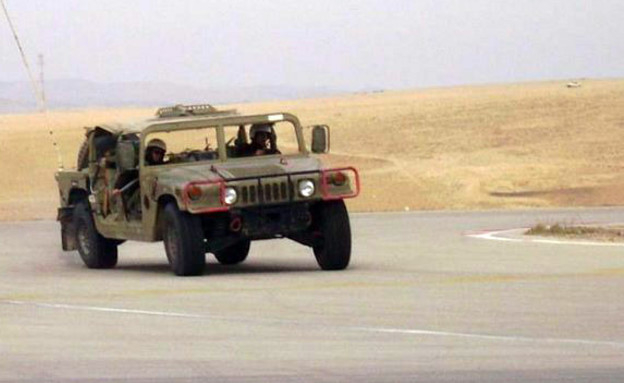 רכב צבאי (צילום: דובר צה"ל)