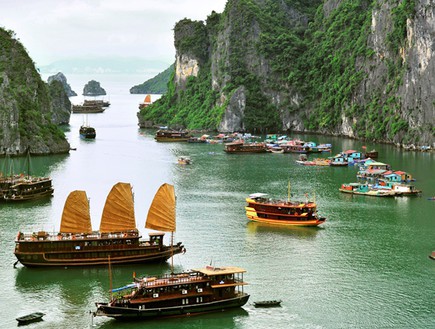 לונג ביי ויטנאם, מקומות פוטוגניים (צילום: אימג'בנק / Thinkstock)