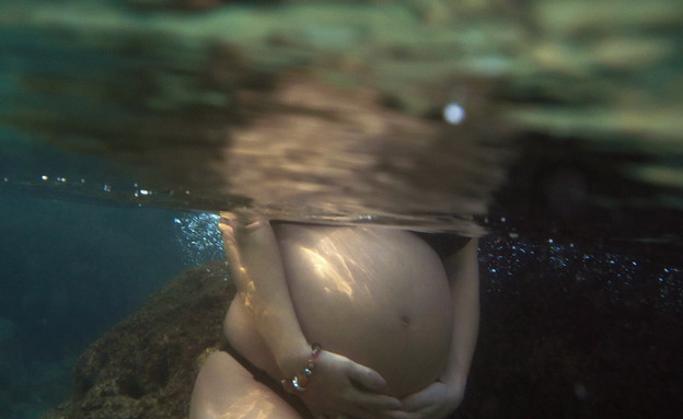 צילומי היריון בנות ים (צילום: יניב שמן)