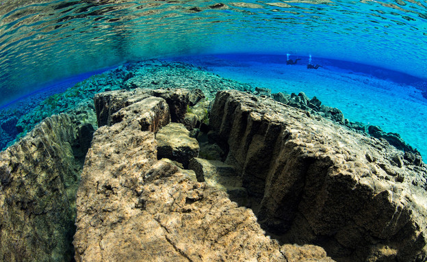 מתחת למים, צלילה בין יבשות