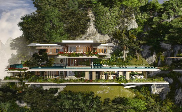 בית חלומות, חוץ כללי (צילום: הדמיה Martín Ferrero Arquitectura)