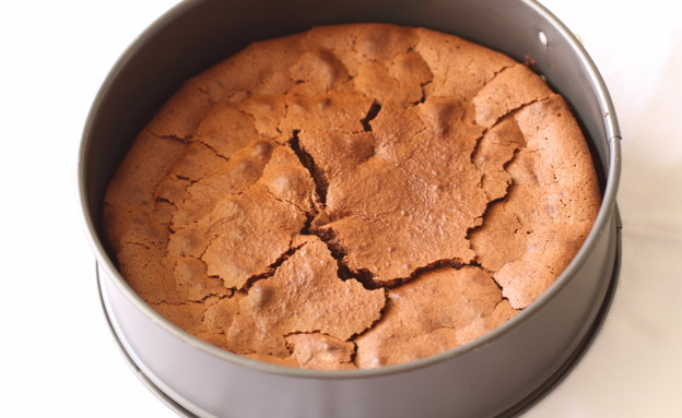 עוגת מוס שוקולד וחמאת בוטנים