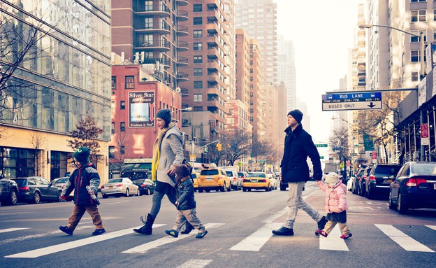 משפחת שטטר בניו יורק (צילום: Effie Hazut Photography, צילום ביתי)